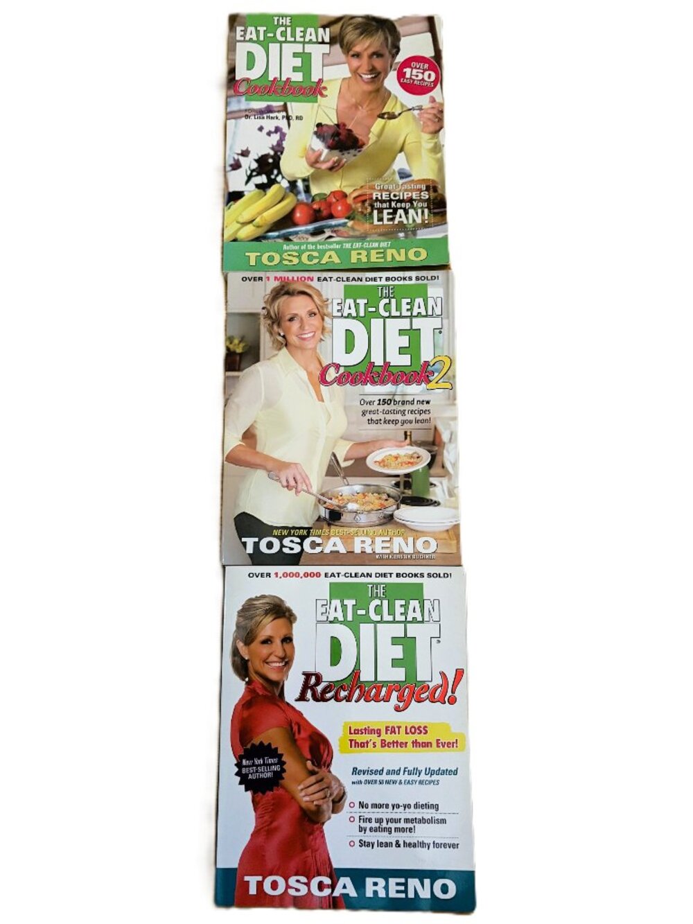 Tosca Reno Eat-Clean Diet 3-Book Bundle | Cookbooks + Guide